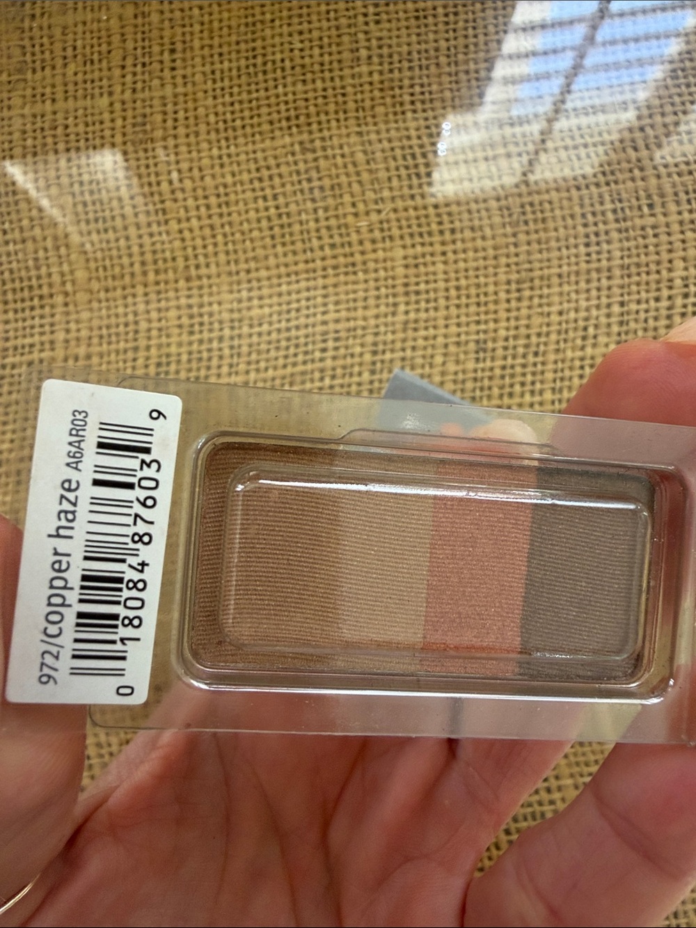New Aveda eye color trio petal essence eyeshadow in copper haze - Picture 2 of 3